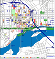 Downtown CBD Map 2002