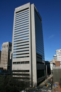 SunTrust Plaza, From James Center Parking Deck