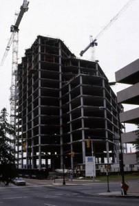 Under Construction as the Dominion Bank Headquarters (Source: Richmond Planning Commission Photo Database)